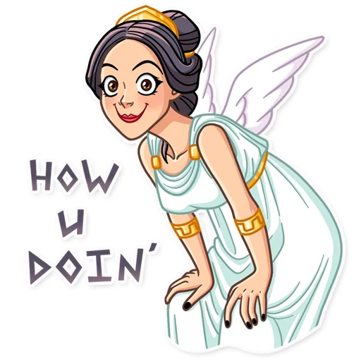❓ Стикер «The Muse» для Telegram