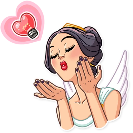 😘 Стикер «The Muse» для Telegram