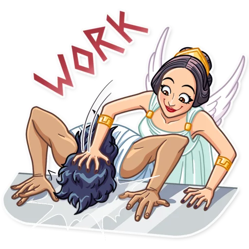 👊 Стикер «The Muse» для Telegram