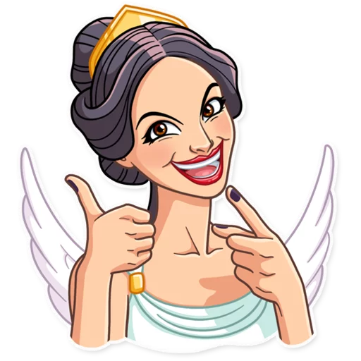 👍 Стикер «The Muse» для Telegram