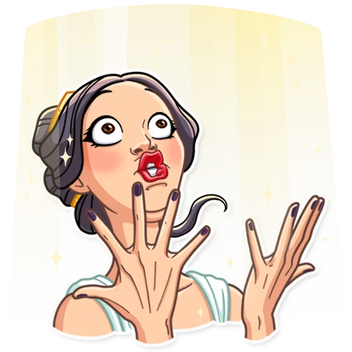 ✨ Стикер «The Muse» для Telegram