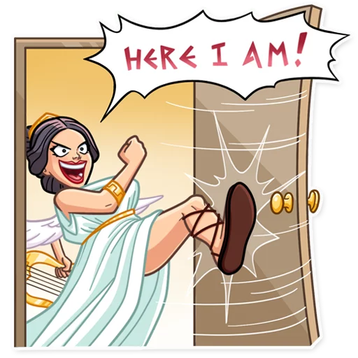 👋 Стикер «The Muse» для Telegram