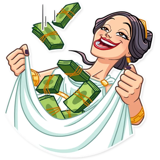🤑 Стикер «The Muse» для Telegram