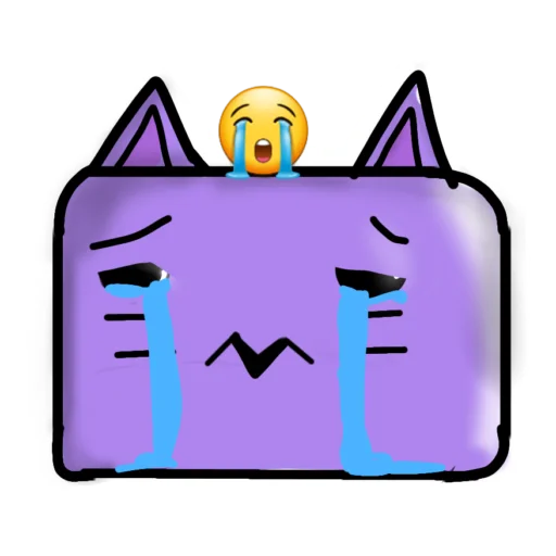 😭 Стикер «Стикеры Нептунчика» для Telegram