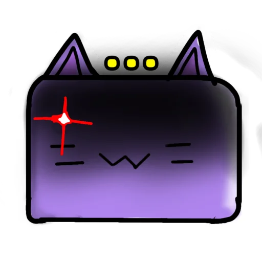 😾 Стикер «Стикеры Нептунчика» для Telegram