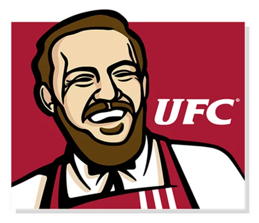🍗 Стикер «Conor McGregor» для Telegram