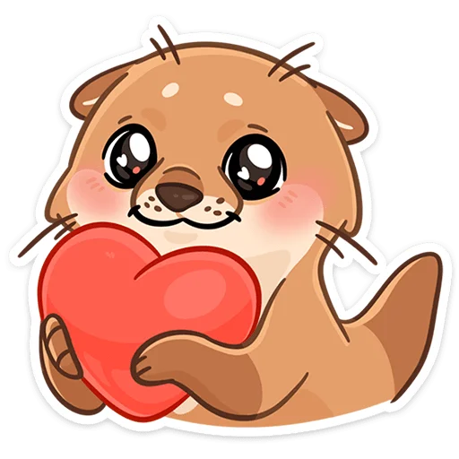 ❤️ Стикер «Семейка Отти» для Telegram