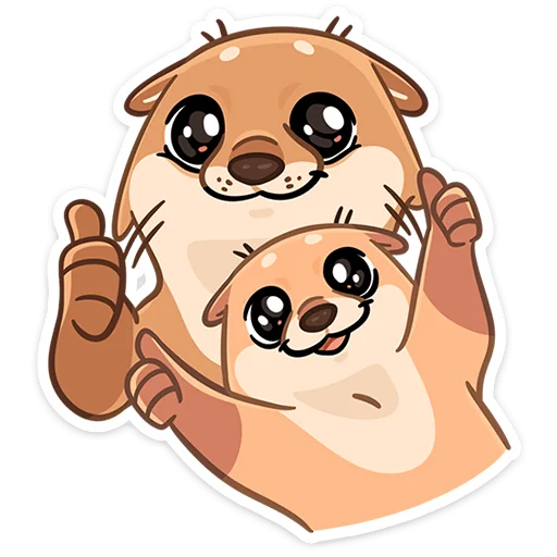 👍 Стикер «Семейка Отти» для Telegram