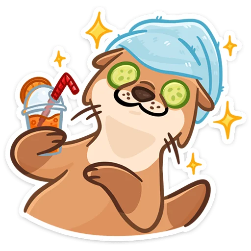 🏖️ Стикер «Семейка Отти» для Telegram