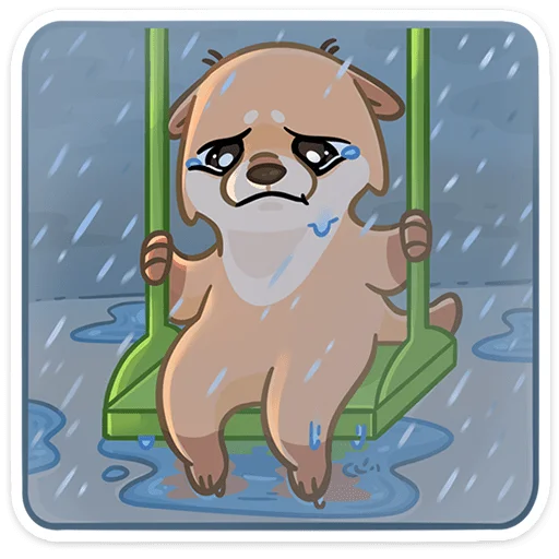 😥 Стикер «Семейка Отти» для Telegram