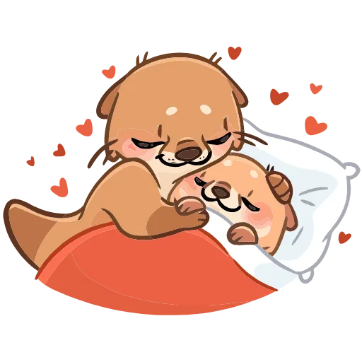 😘 Эмодзи «Семейка Отти» для Telegram