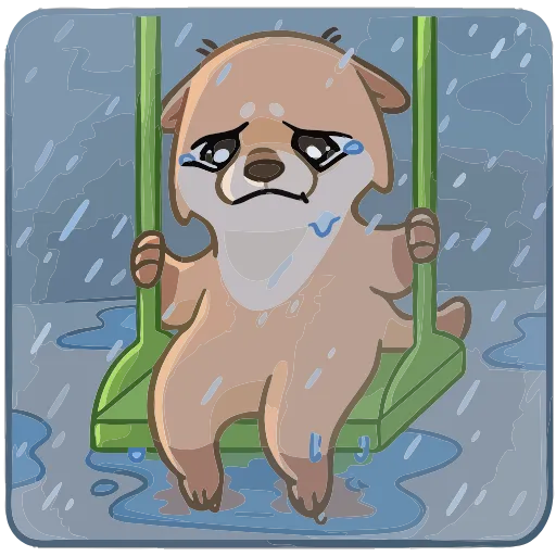 😥 Эмодзи «Семейка Отти» для Telegram
