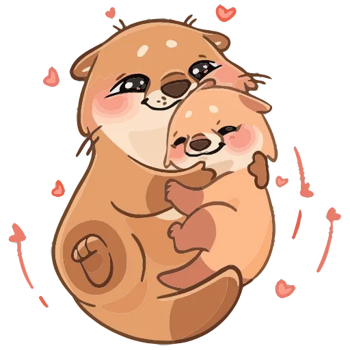 🤗 Эмодзи «Семейка Отти» для Telegram