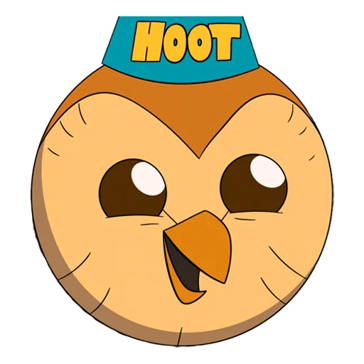 😊 Стикер «Hooty The Owl House» для Telegram