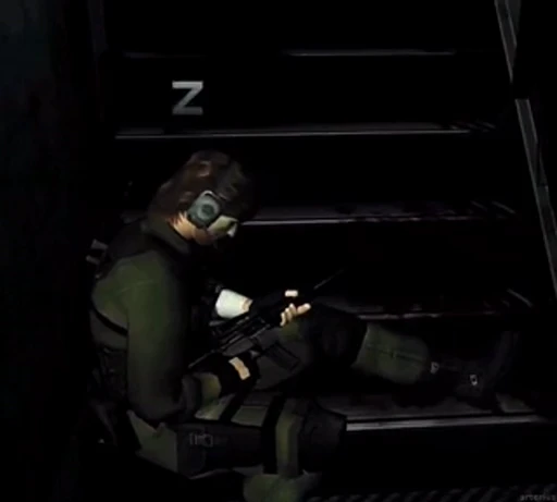 ⚙️ Стикер «Metal Gear Solid» для Telegram