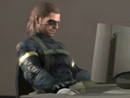 ⚡ Стикер «Metal Gear Solid» для Telegram