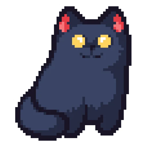 🙂 Стикер «thepixelcats» для Telegram