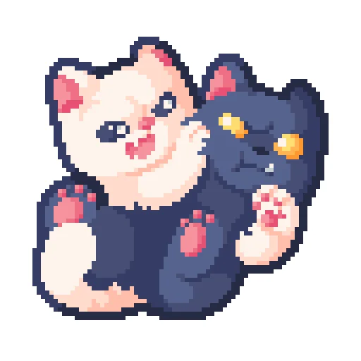 🦂 Стикер «thepixelcats» для Telegram
