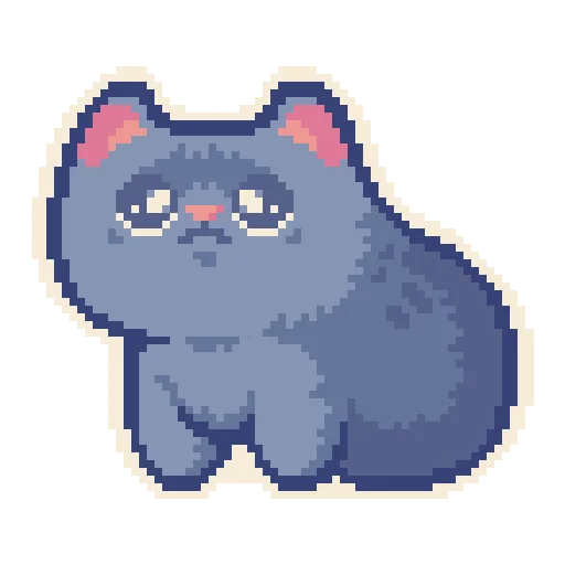 😞 Стикер «thepixelcats» для Telegram