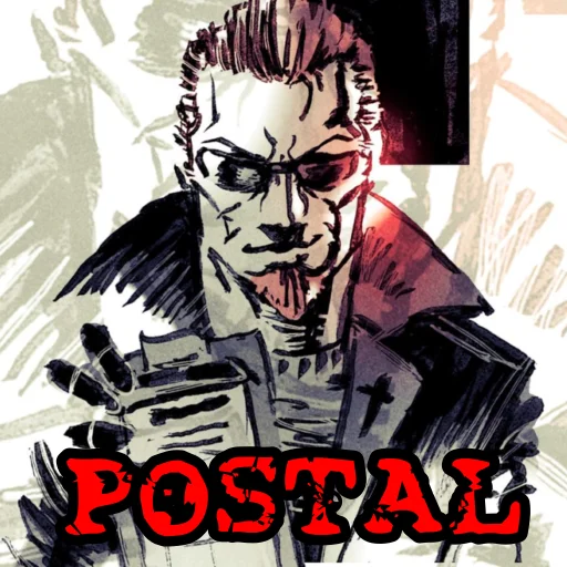 🏤 Стикер «POSTAL» для Telegram
