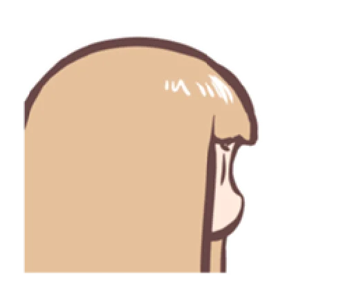 😓 Стикер «potato girl» для Telegram