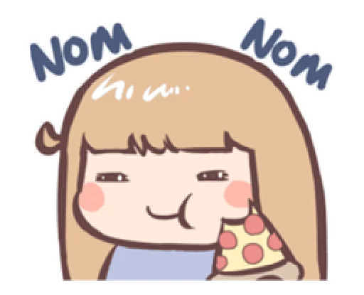 😋 Стикер «potato girl» для Telegram