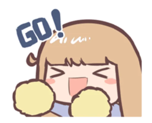 🤗 Стикер «potato girl» для Telegram