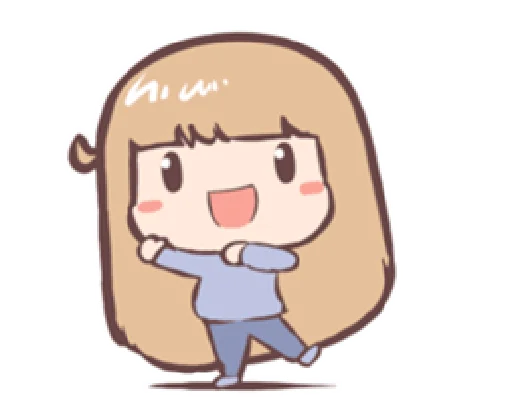 😃 Стикер «potato girl» для Telegram