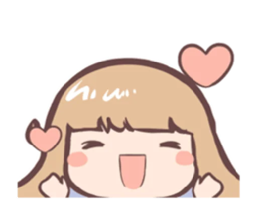 🥰 Стикер «potato girl» для Telegram