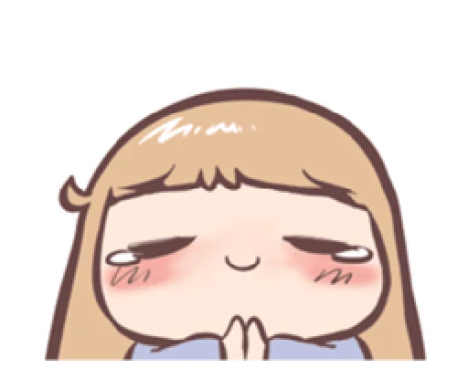 😌 Стикер «potato girl» для Telegram