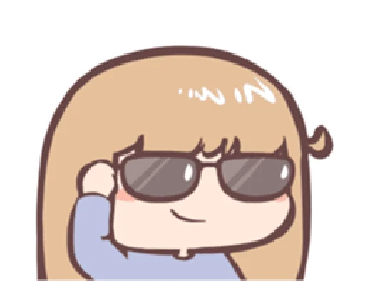 😎 Стикер «potato girl» для Telegram
