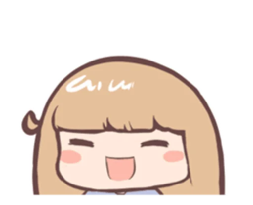 😄 Стикер «potato girl» для Telegram
