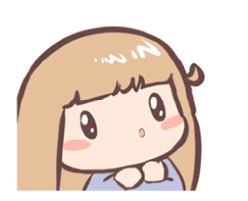 😯 Стикер «potato girl» для Telegram