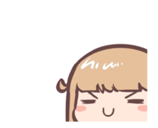 😊 Стикер «potato girl» для Telegram