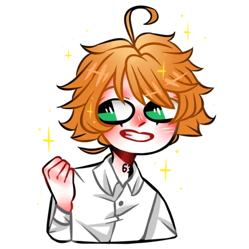 😁 Стикер «The Promised Neverland (RoritoZokaru)» для Telegram