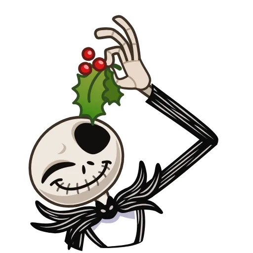 😘 Стикер «Jack Skellington» для Telegram