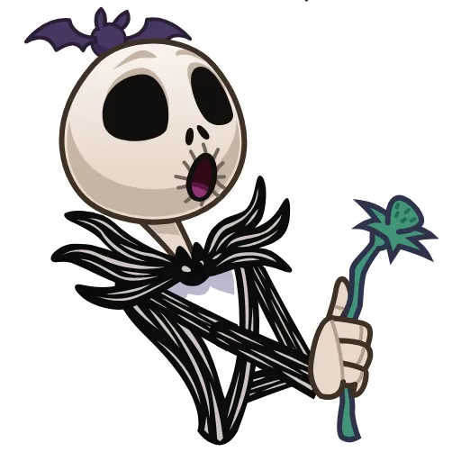 💐 Стикер «Jack Skellington» для Telegram