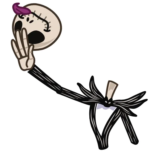 🤪 Стикер «Jack Skellington» для Telegram