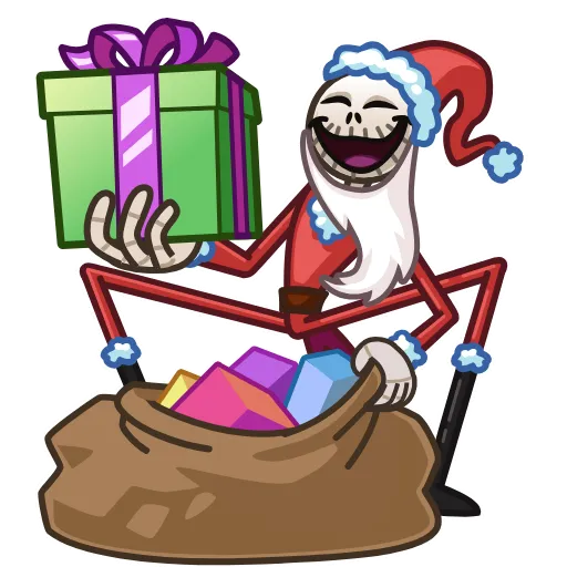 🎁 Стикер «Jack Skellington» для Telegram
