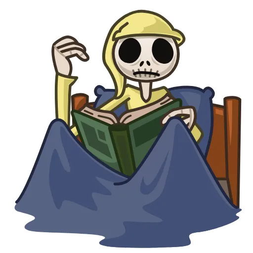 🥱 Стикер «Jack Skellington» для Telegram