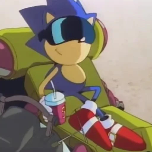 Стикерпак Sonic OVA 1996 для Telegram