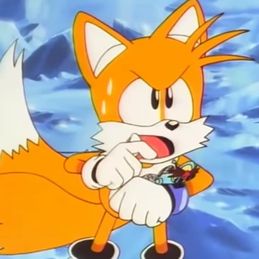 🕐 Стикер «Sonic OVA 1996» для Telegram