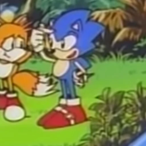 🤔 Стикер «Sonic OVA 1996» для Telegram