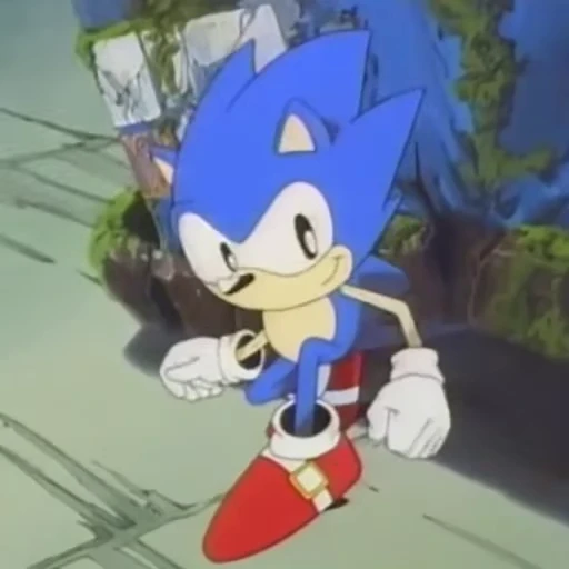 👍 Стикер «Sonic OVA 1996» для Telegram