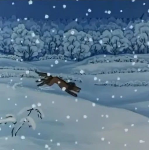 🌨 Стикер «Жил-Был Пёс 2» для Telegram