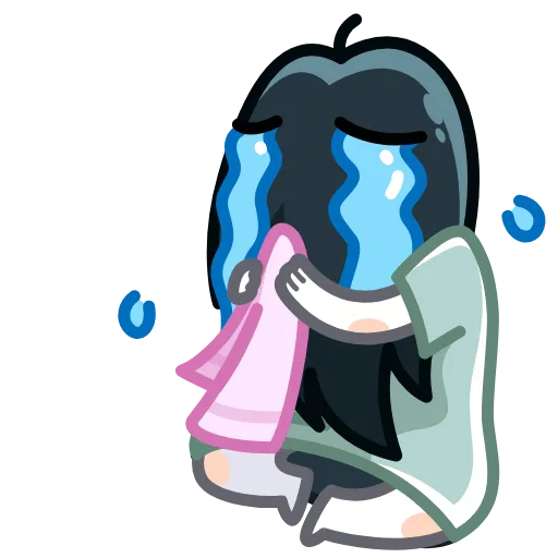 😭 Стикер «The Ring» для Telegram