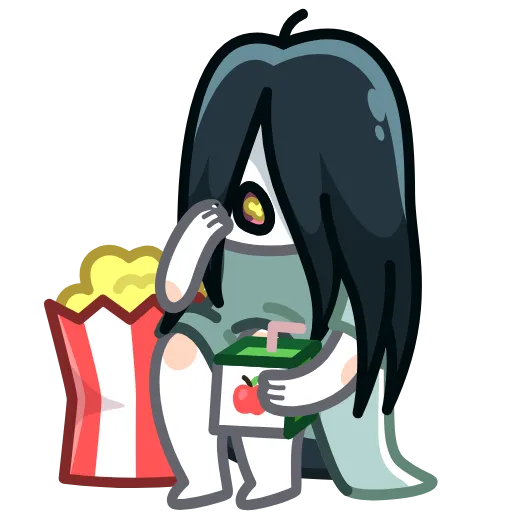 🍿 Стикер «The Ring» для Telegram