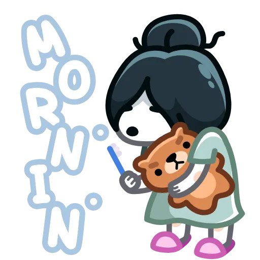 🥱 Стикер «The Ring» для Telegram