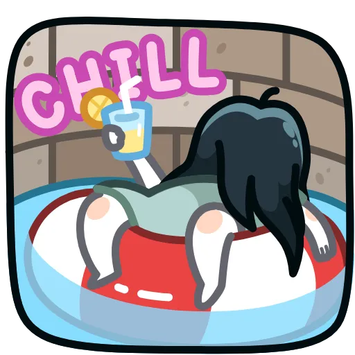 🍹 Стикер «The Ring» для Telegram