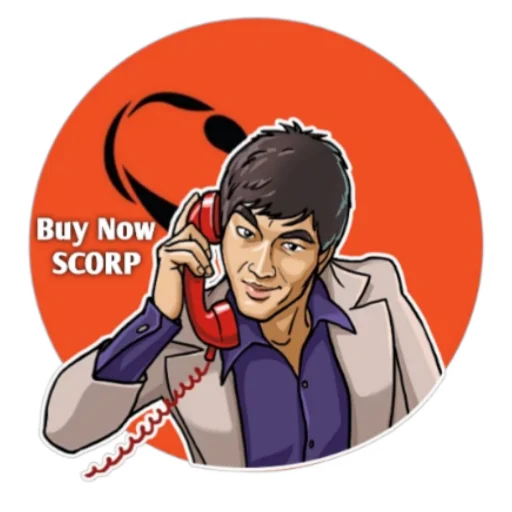 🤳 Стикер «Scorpion Token» для Telegram